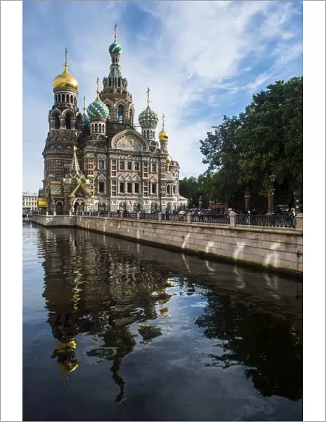 Church of the Saviour on Spilled Blood, UNESCO World Heritage Site, St. Petersburg, Russia, Europe