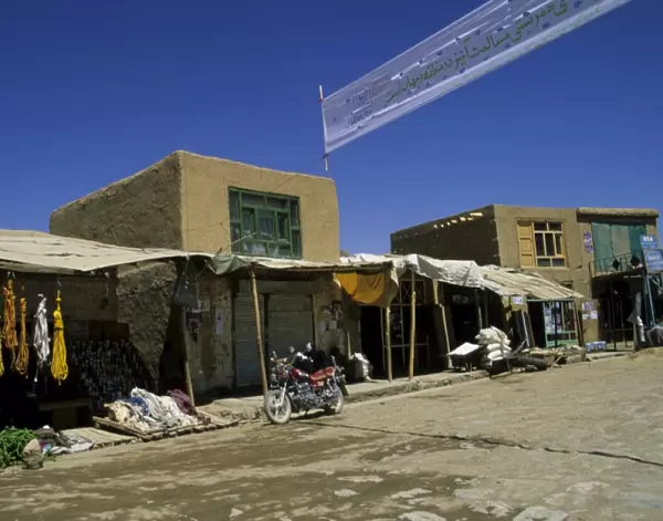 Main street of Bamiyan, Afghanistan, Asia