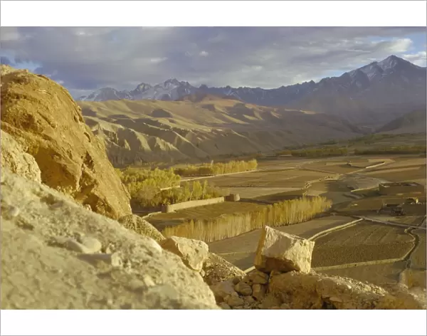 The Bamiyan Valley and the Koh-i-Baba Range of mountains, Afghanistan