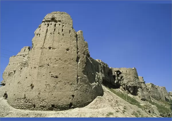 Old city walls of Ghazni, Afghanistan, Asia