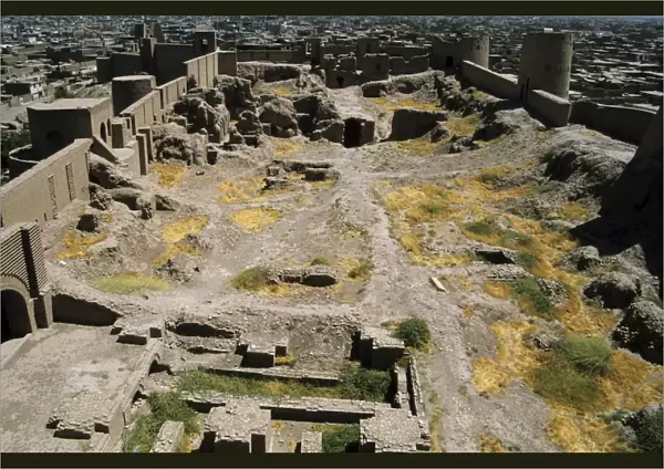 Inside The Citadel (Qala-i-Ikhtiyar-ud-din), originally built by Alexander the Great