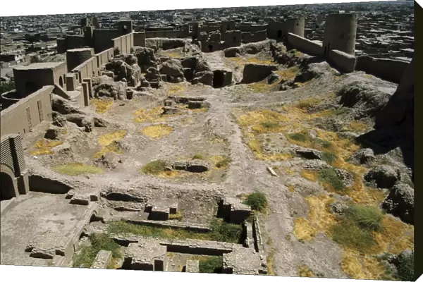 Inside The Citadel (Qala-i-Ikhtiyar-ud-din), originally built by Alexander the Great