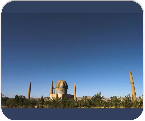 The Mousallah (Mussallah) Complex, Gaur Shads Mausoleum, Herat, Afghanistan, Asia