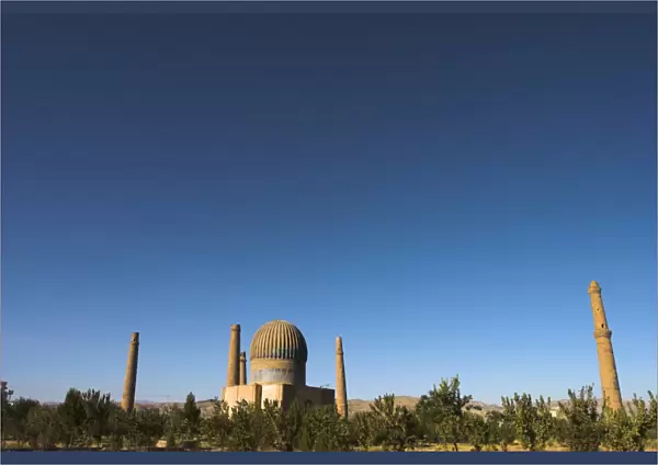 The Mousallah (Mussallah) Complex, Gaur Shads Mausoleum, Herat, Afghanistan, Asia
