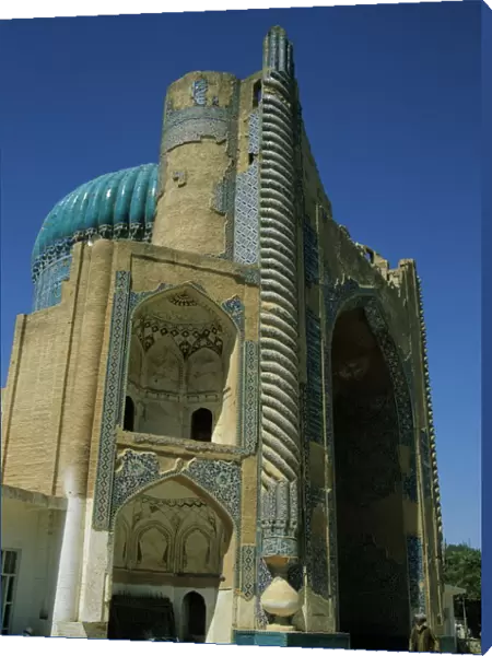 Shrine of the theologian Khwaja Abu Nasr Parsa, built in late Timurid style in the 15th century
