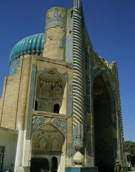 Shrine of the theologian Khwaja Abu Nasr Parsa, built in late Timurid style in the 15th century