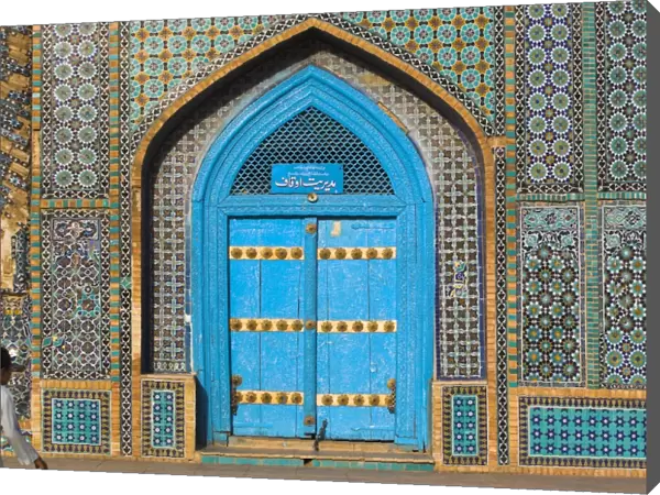 Shrine of Hazrat Ali, who was assassinated in 661, Mazar-I-Sharif, Balkh province