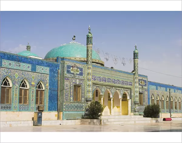 The Shrine of Hazrat Ali, who was assassinated in 661, Mazar-I-Sharif, Balkh province
