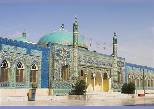 The Shrine of Hazrat Ali, who was assassinated in 661, Mazar-I-Sharif, Balkh province