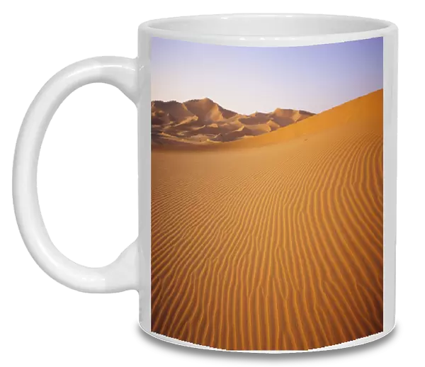Sand dunes, Grand Erg Occidental, Sahara Desert, Algeria, Africa