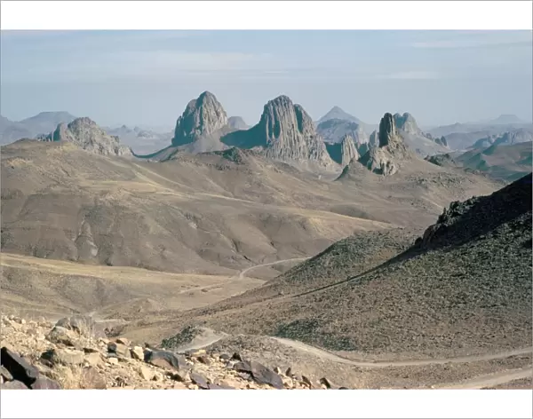Hoggar Mountains, Algeria, North Africa, Africa