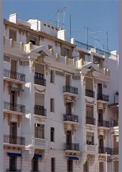 Building block, Algiers, Algeria, North Africa, Africa