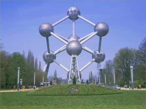Atomium, Atomium Park, Brussels (Bruxelles), Belgium, Europe