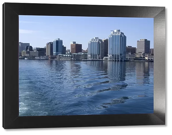 City view from harbour, Halifax, Nova Scotia, Canada, North America