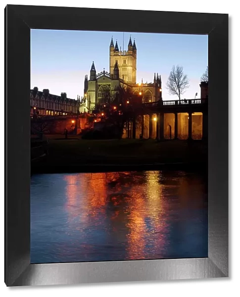 The Abbey, Bath, UNESCO World Heritage Site, Somerset, England, United Kingdom, Europe
