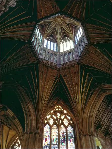 Interior, Ely Cathedral, Ely, Cambridgeshire, England, U. K, Europe