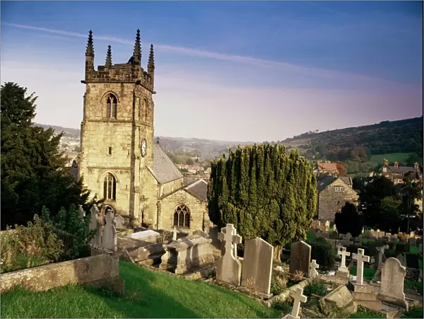 Matlock church, Matlock, Peak District, Derbyshire, England, United Kingdom, Europe