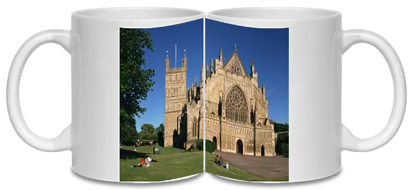 Exeter Cathedral, Exeter, Devon, England, United Kingdom, Europe