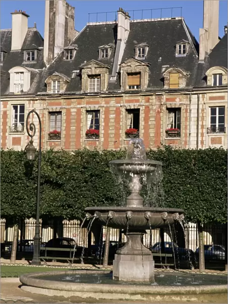 Place des Vosges, Paris, France, Europe