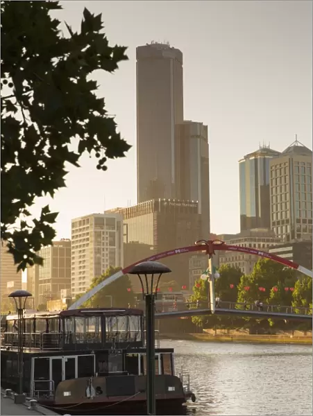 Rialto Towers along Yarra River, Melbourne, Victoria, Australia, Pacific