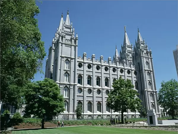 Mormon tabernacle, Salt Lake City, Utah, United States of America (U
