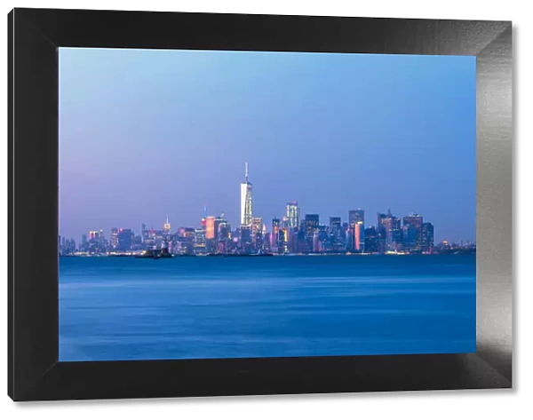 Manhattan and New Jersey Skyline from Staten Island, New York, United States of America
