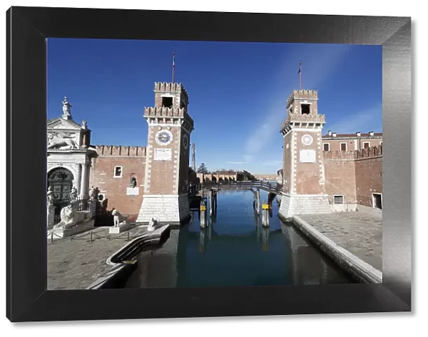 The Venetian Arsenal, Venice, UNESCO World Heritage Site, Veneto, Italy, Europe