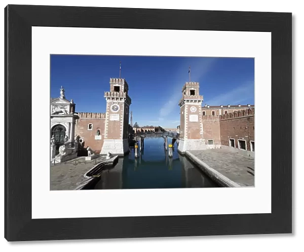 The Venetian Arsenal, Venice, UNESCO World Heritage Site, Veneto, Italy, Europe