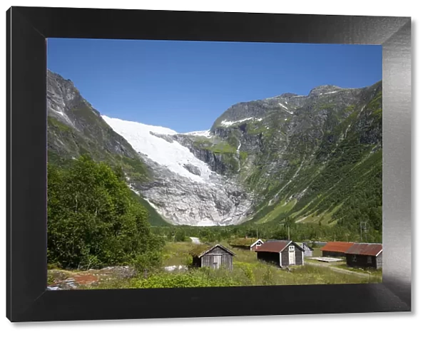 The Jostedalsbreen Glacier in Boyabreen, Vestlandet, Norway, Scandinavia, Europe