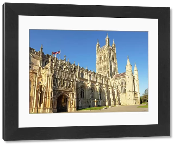 Gloucester Cathedral, city centre, Gloucester, Gloucestershire, England, United Kingdom