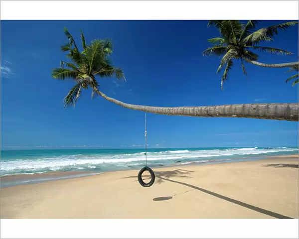 Beach near Galle, Sri Lanka, Asia