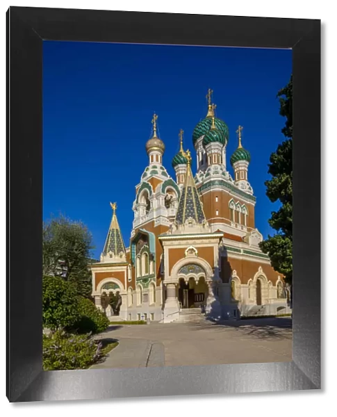 St. Nicholas Russian Orthodox Cathedral, Nice, Alpes-Maritimes, Cote d Azur