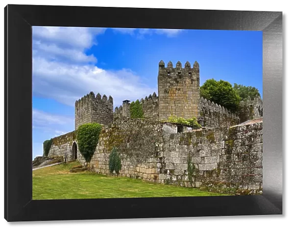 Treasons Gate and ramparts, Trancoso Castle, Serra da Estrela, Centro, Portugal, Europe