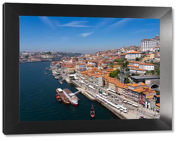 River Douro and city, Porto, Portugal, Europe