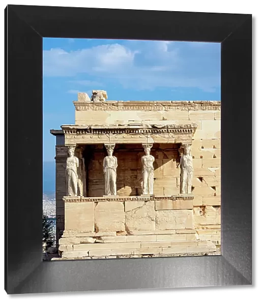 The Porch of the Maidens, Erechtheion, Acropolis, UNESCO World Heritage Site, Athens, Attica, Greece, Europe