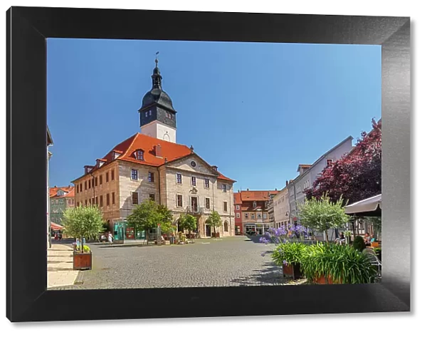 Town hall, Bad Langensalza, Thuringia, Thuringian Basin, Germany, Europe
