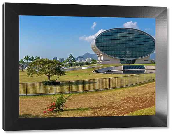 View of MCB St-Jean Corporate Offices, Quatre Bornes, Mauritius, Indian Ocean, Africa