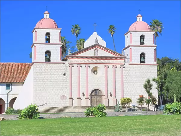 Santa Barbara Mission, Santa Barbara, California, United States of America, North America