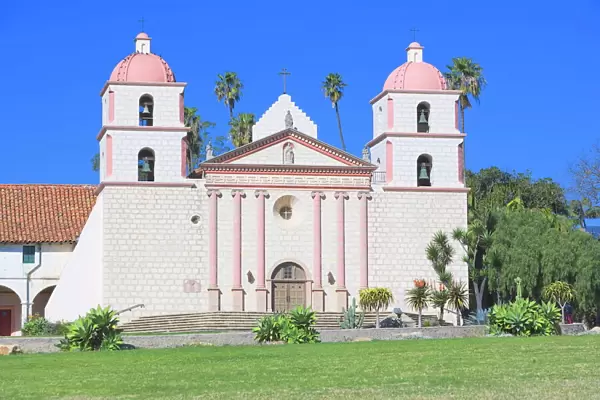 Santa Barbara Mission, Santa Barbara, California, United States of America, North America