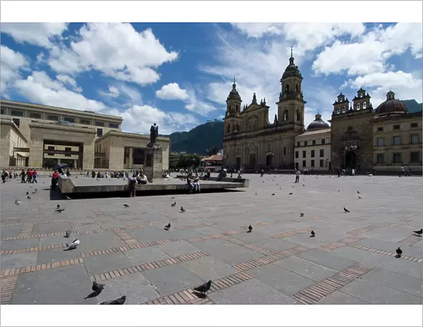 Plaza Bolivar, Bogota, Colombia, South America