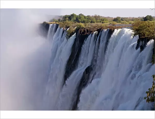 Victoria Falls, UNESCO World Heritage Site, Zambesi River, Zambia, Africa