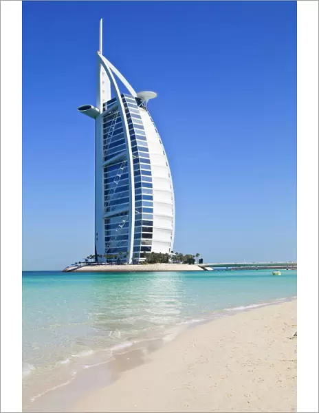 Burj Al Arab Hotel, Jumeirah Beach, Dubai, United Arab Emirates, Middle East