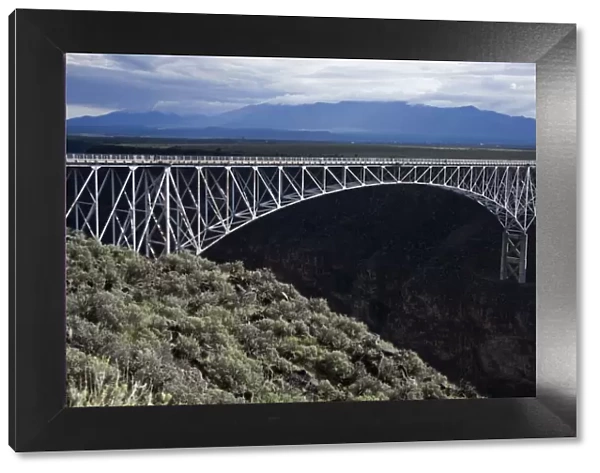 Bridge over the Rio Grande Gorge, Taos, New Mexico, United States of America