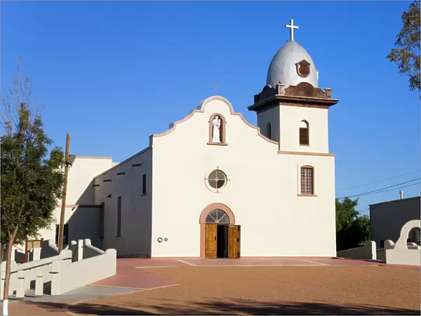 Ysleta Mission on the Tigua Indian Reservation, El Paso, Texas, United States of America