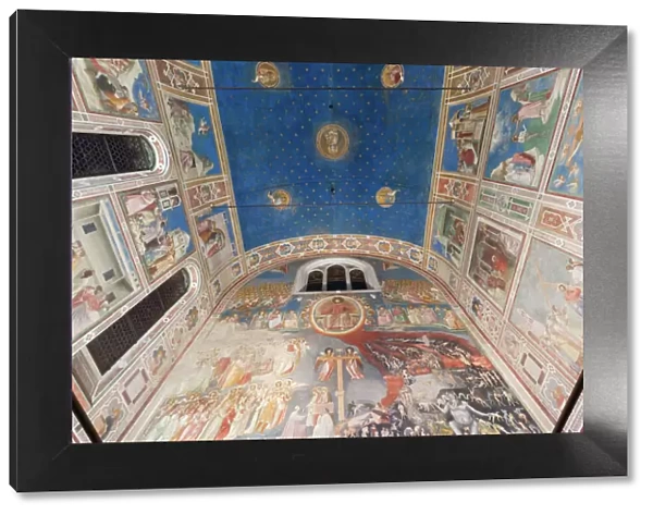 Giotto frescoes in the Scrovegni Chapel (Cappella degli Scrovegni), a church in Padua