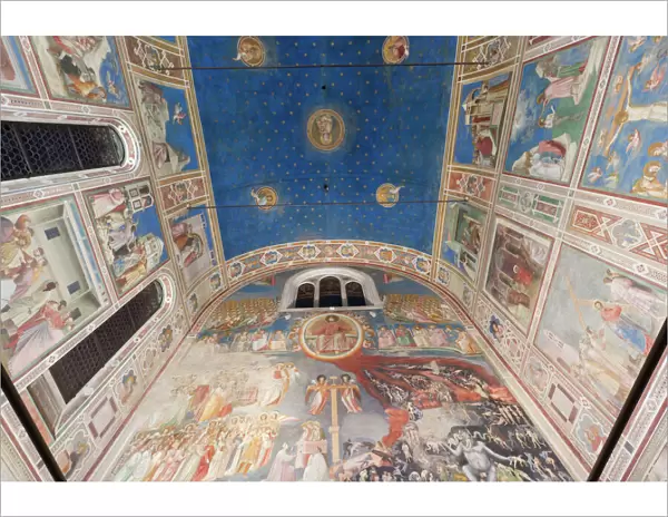 Giotto frescoes in the Scrovegni Chapel (Cappella degli Scrovegni), a church in Padua