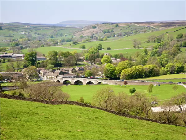 Village of Burnsall in Wharfedale, Yorkshire Dales, Yorkshire, England, United Kingdom, Europe