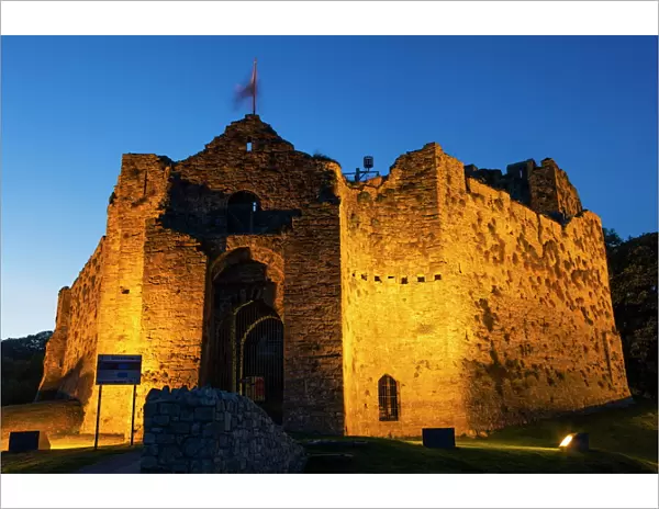 Oystermouth Castle, Mumbles, Swansea, Gower, Wales, United Kingdom, Europe