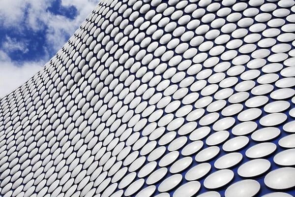 Abstract view of the Selfridges Building at The Bullring, Birmingham, West Midlands, England, United Kingdom, Europe