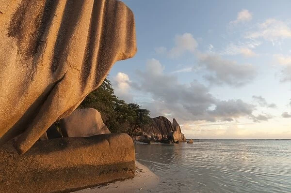 Anse Source d Argent beach, La Digue, Seychelles, Indian Ocean, Africa